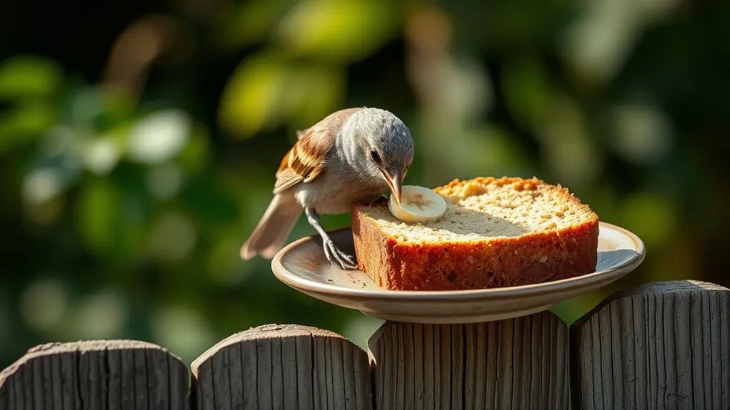 avoid feeding spoiled banana bread