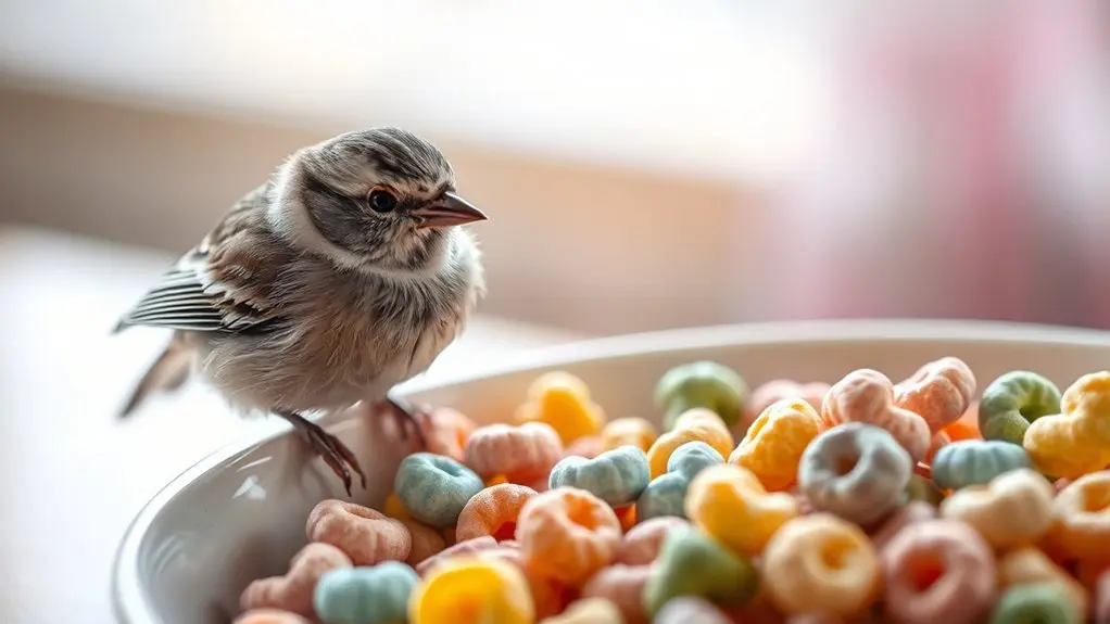 avoid sugary salty cereals