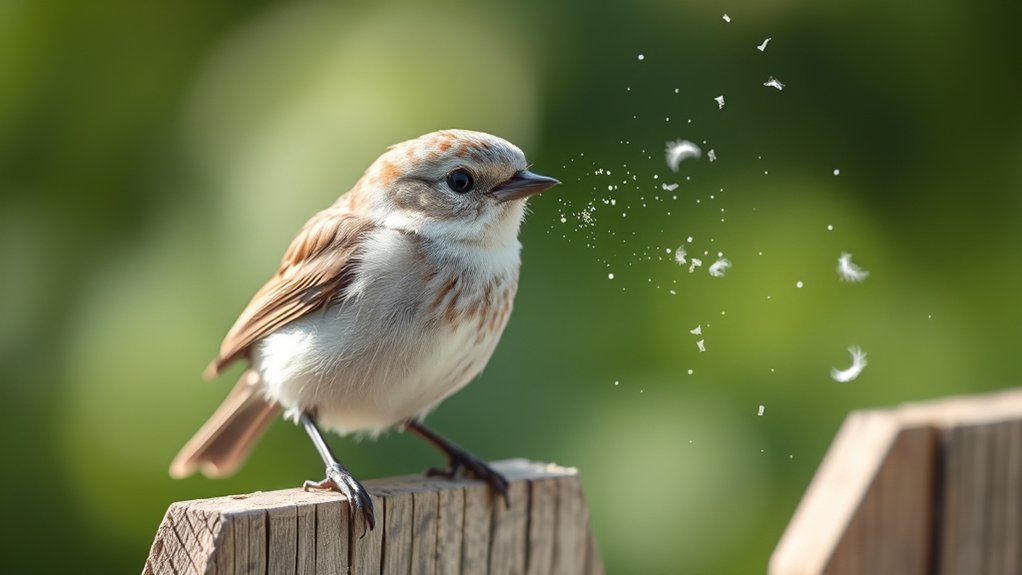 bird allergens cause airway inflammation