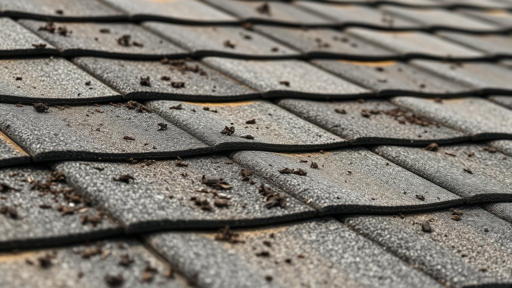 bird droppings corrode roofs
