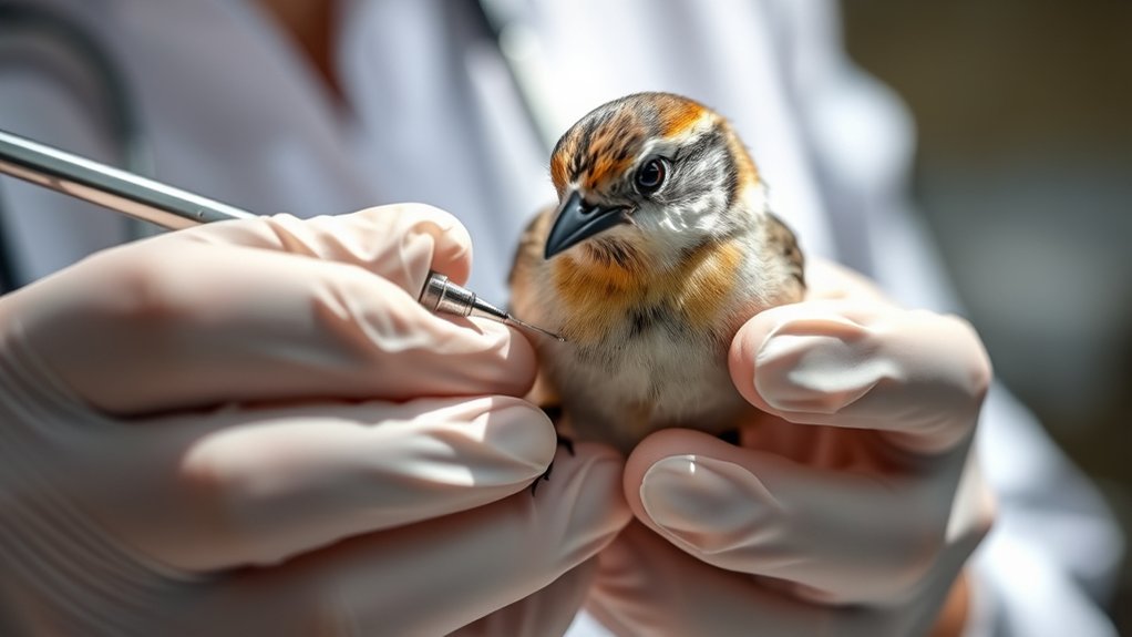 bird microchip implantation procedure