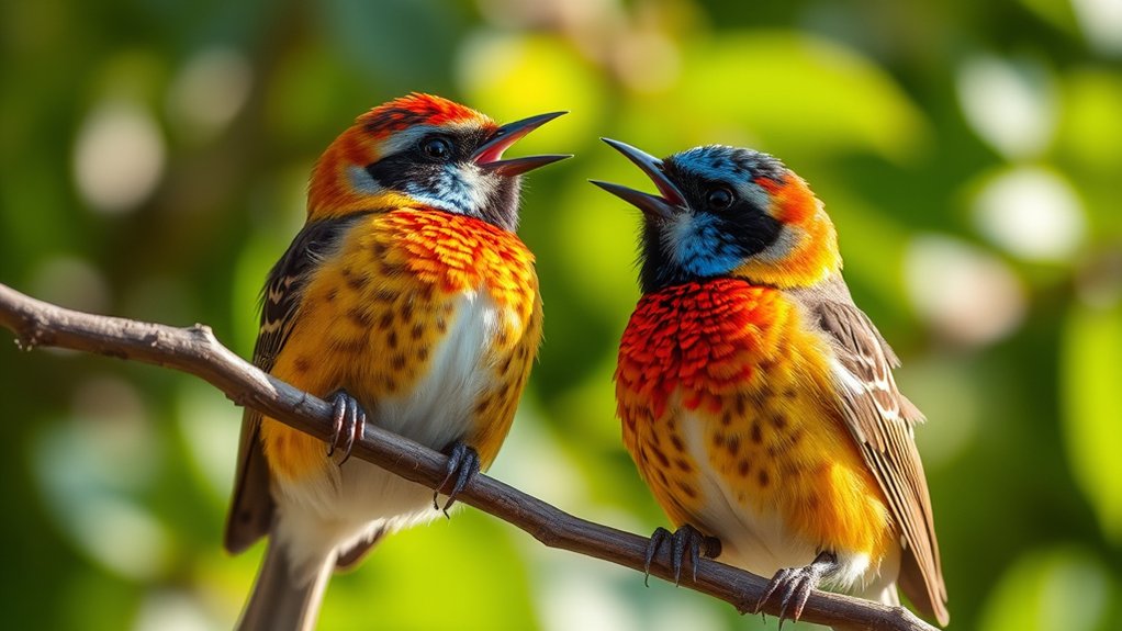bird songs convey vital information