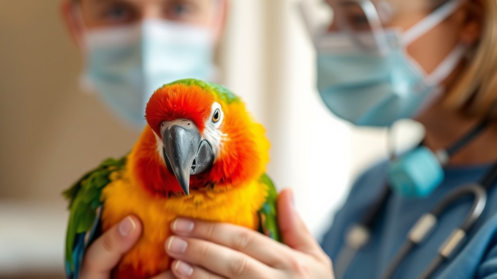 birds allergies infections differ