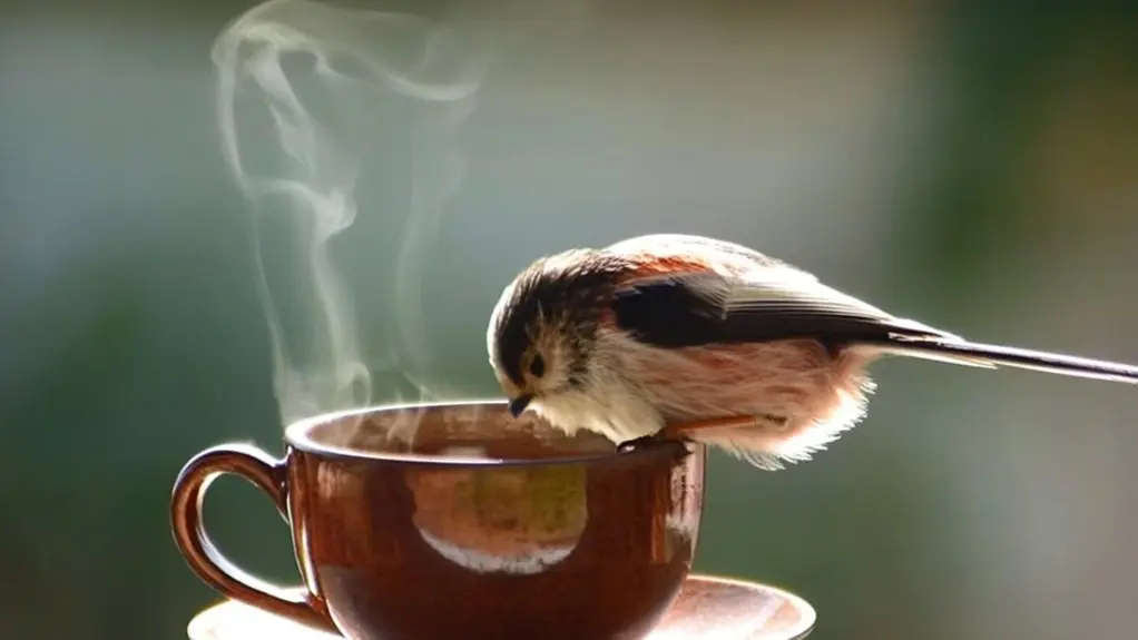 birds and tea consumption