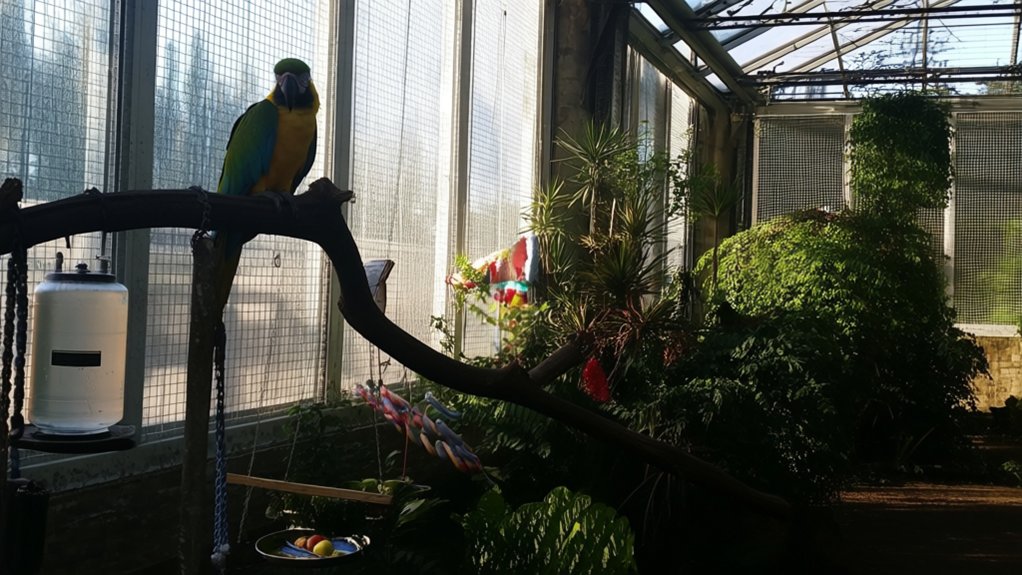 birds can be left alone
