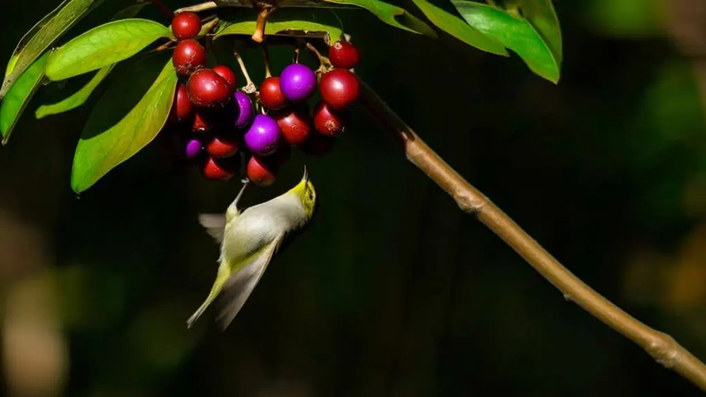 birds can safely eat berries