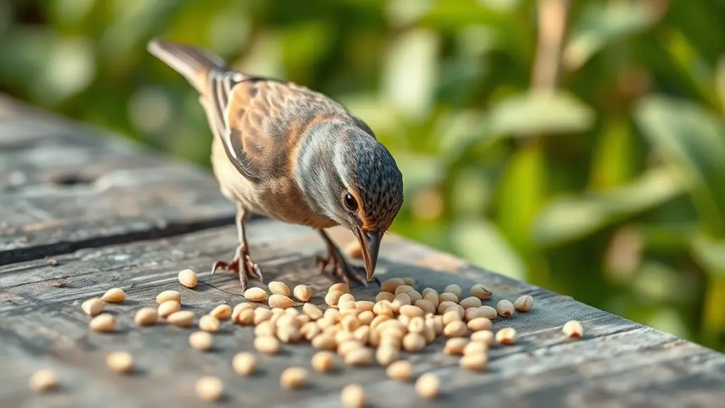 birds can safely eat buckwheat
