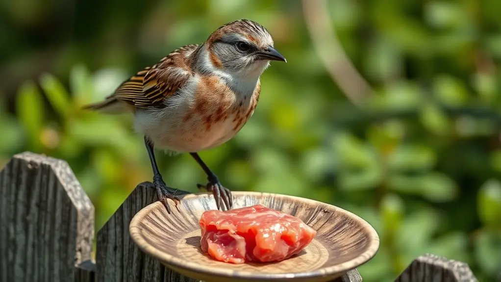 birds can t digest beef