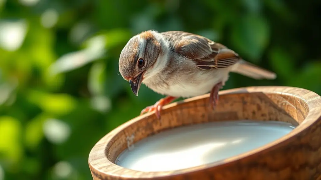 birds can t digest dairy
