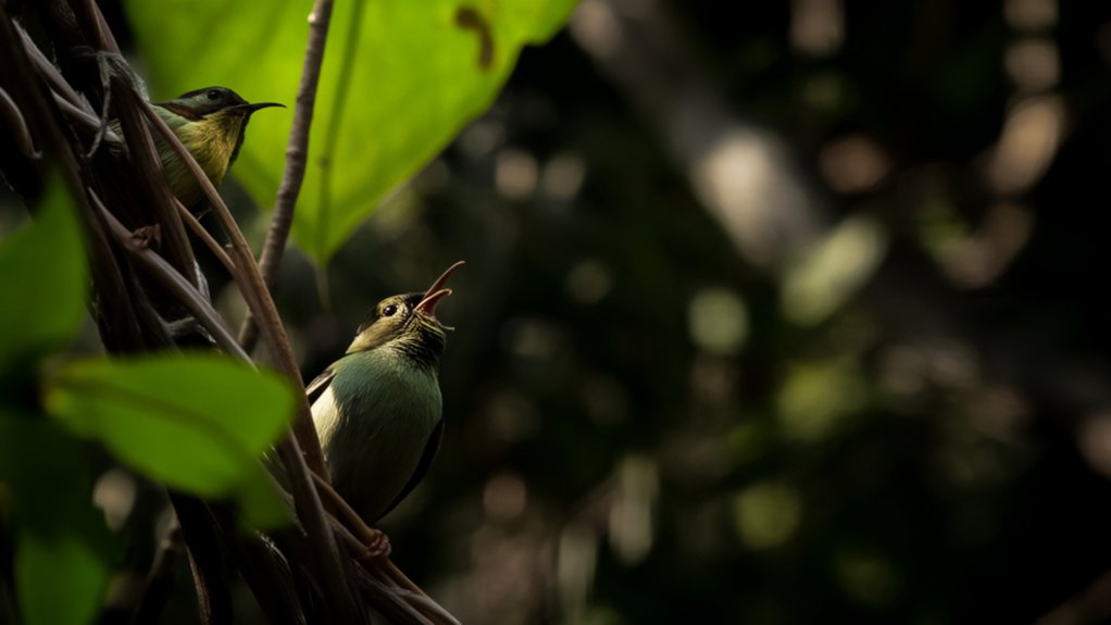 birds communicate through sounds