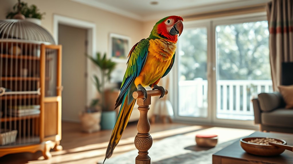 birds enhance well being responsibly
