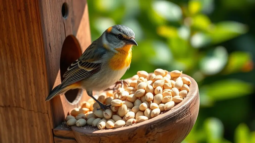 birds favor nutrient dense buckwheat