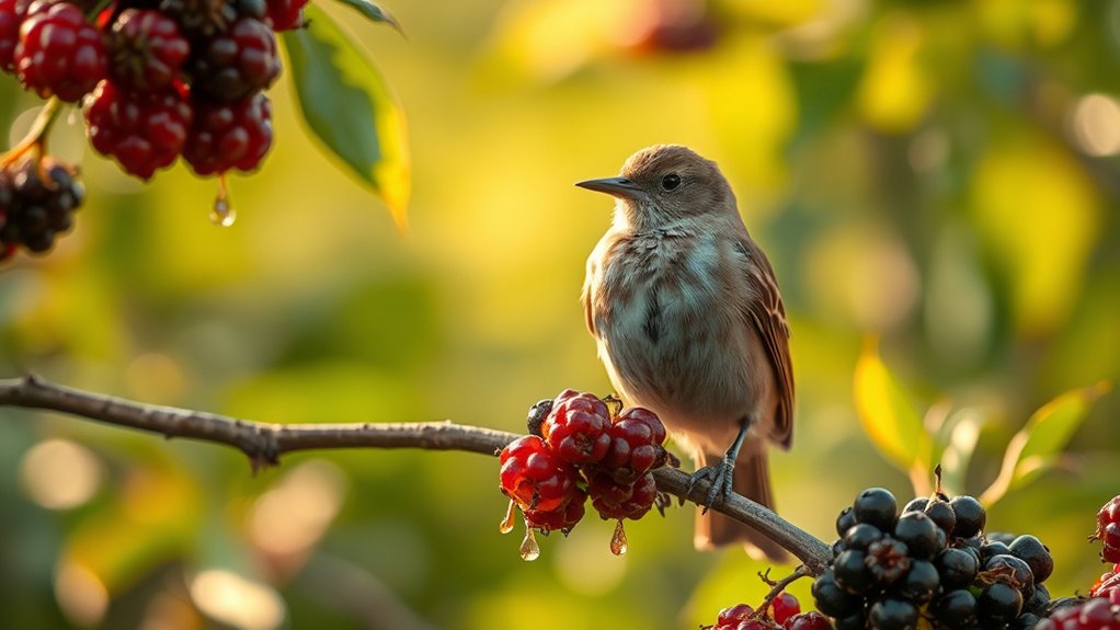 birds ingest fermenting fruit
