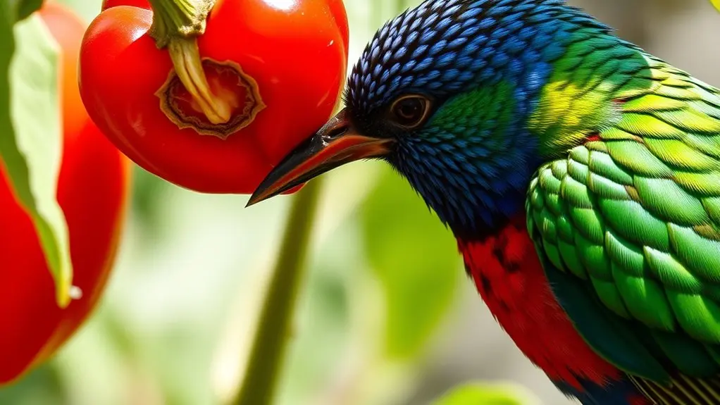 birds lack pain receptors