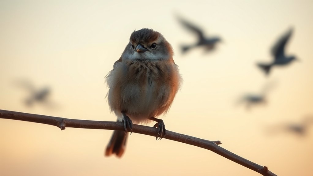 birds mourning behavioral responses