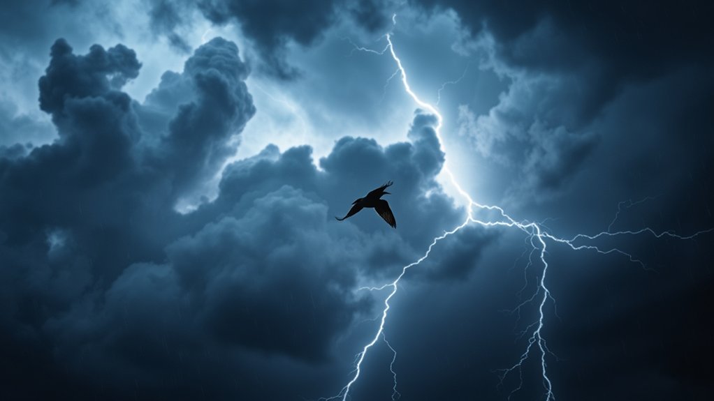 birds risk lightning electrocution