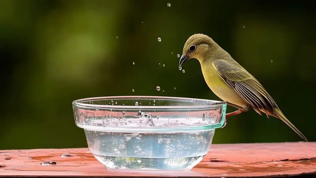 birds should avoid chlorinated water