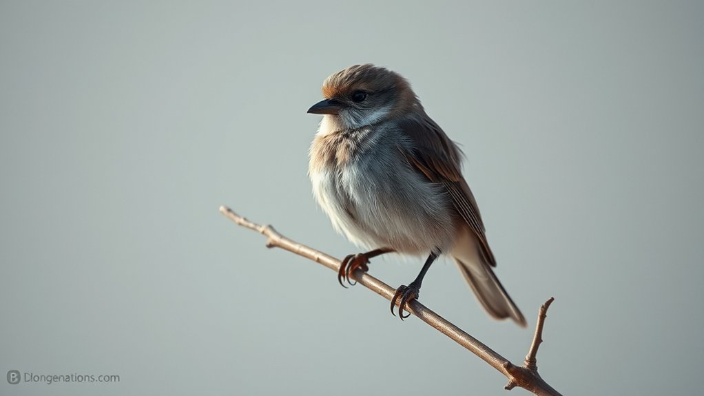 birds show emotional distress