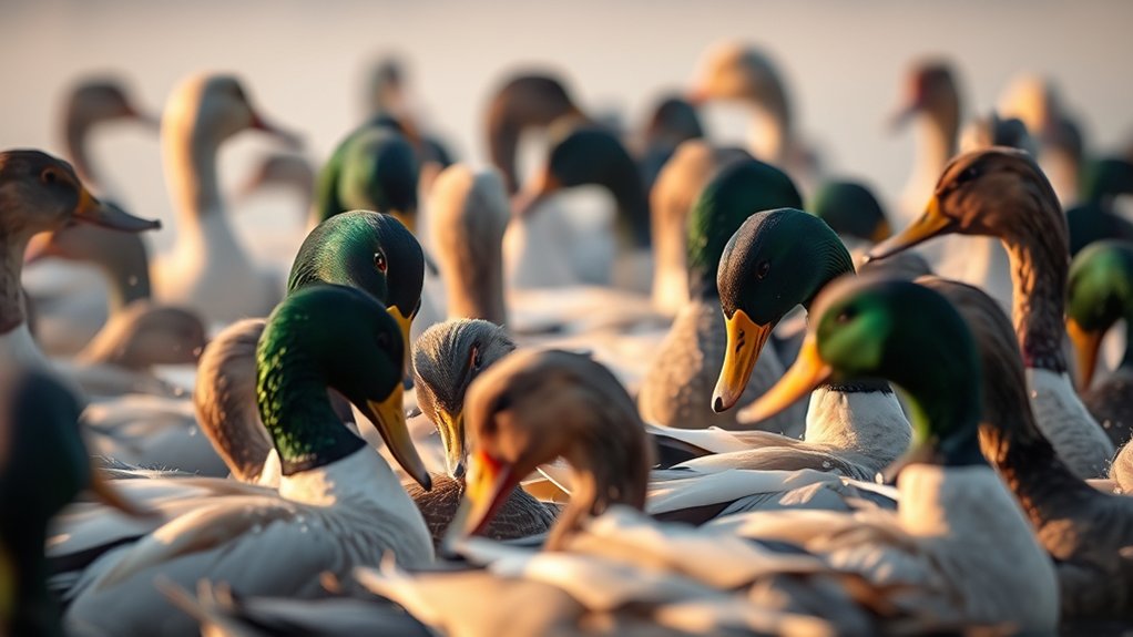birds spread through contact