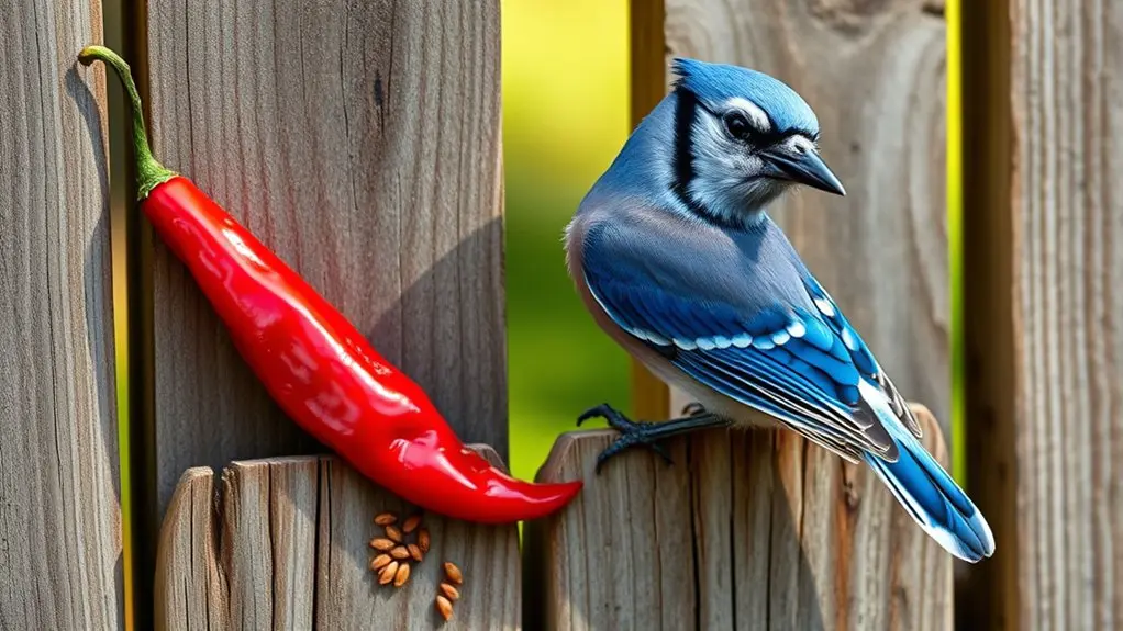 birds tolerate capsaicin effects