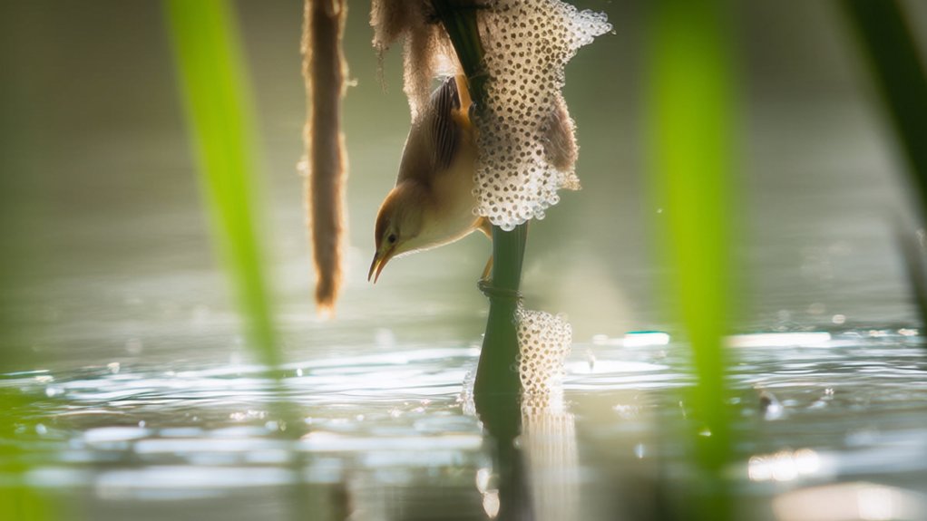 birds transfer fish eggs