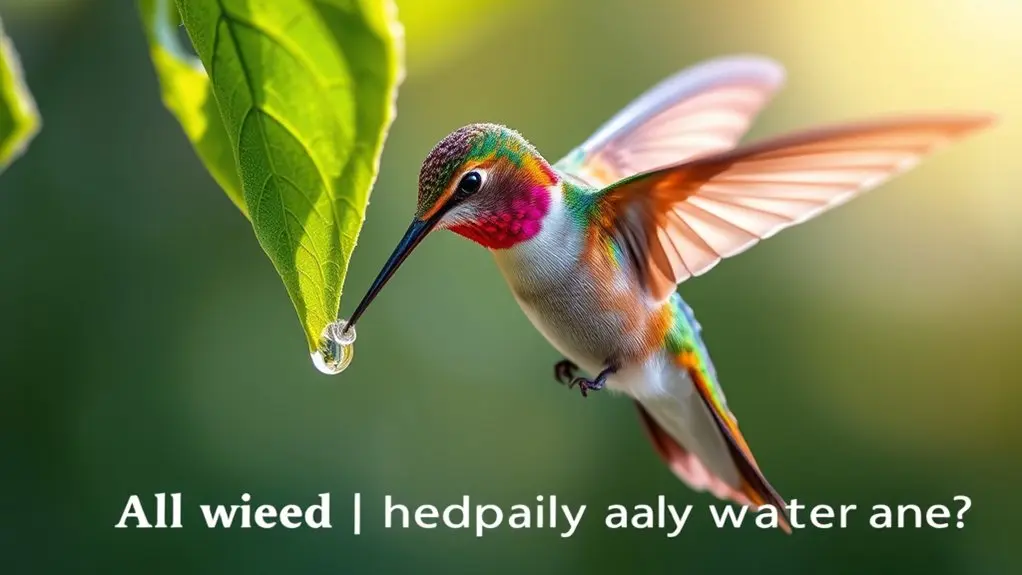 birds water intake varies