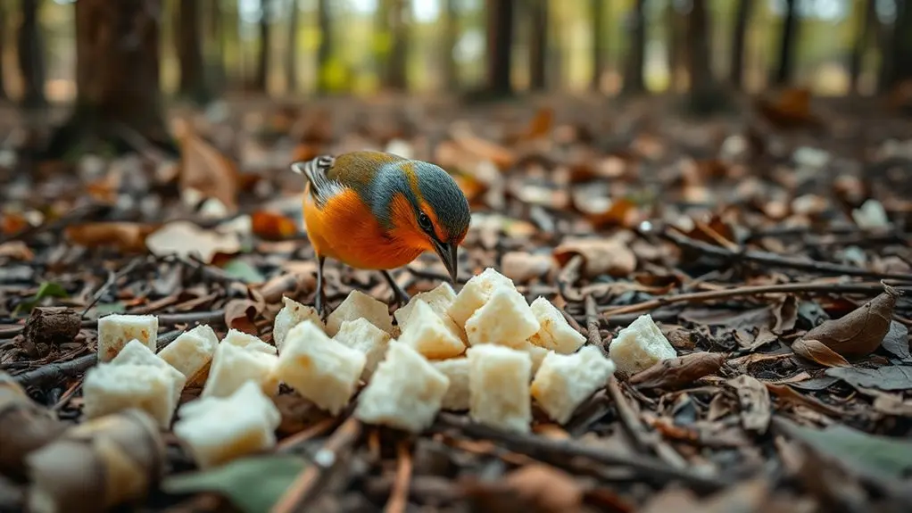 bread causes bird malnutrition