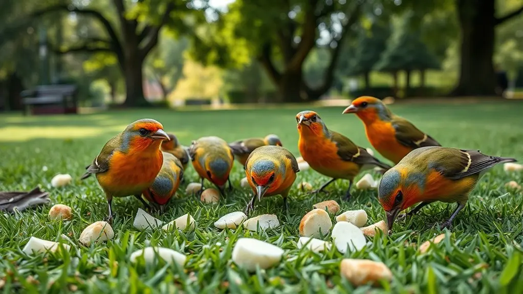 bread harms bird health