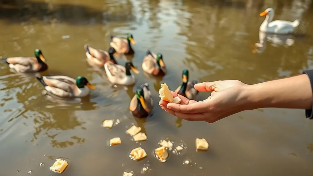 bread harms waterfowl health