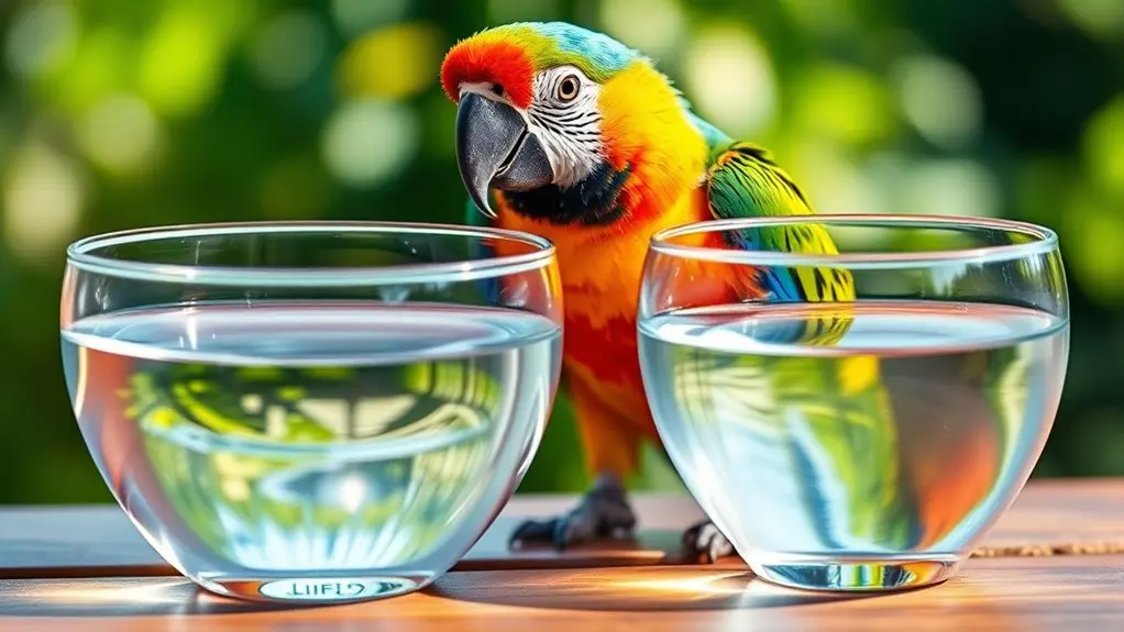 distilled water lacks minerals