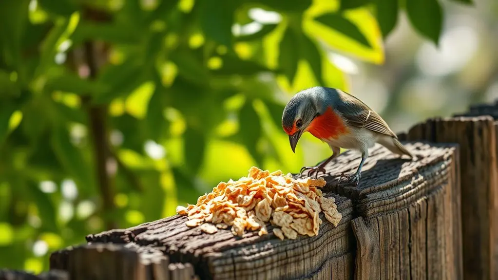fiber aids bird digestion