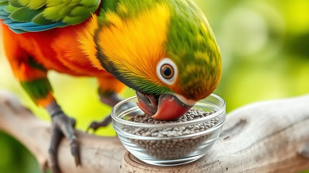 gradually introduce chia seeds