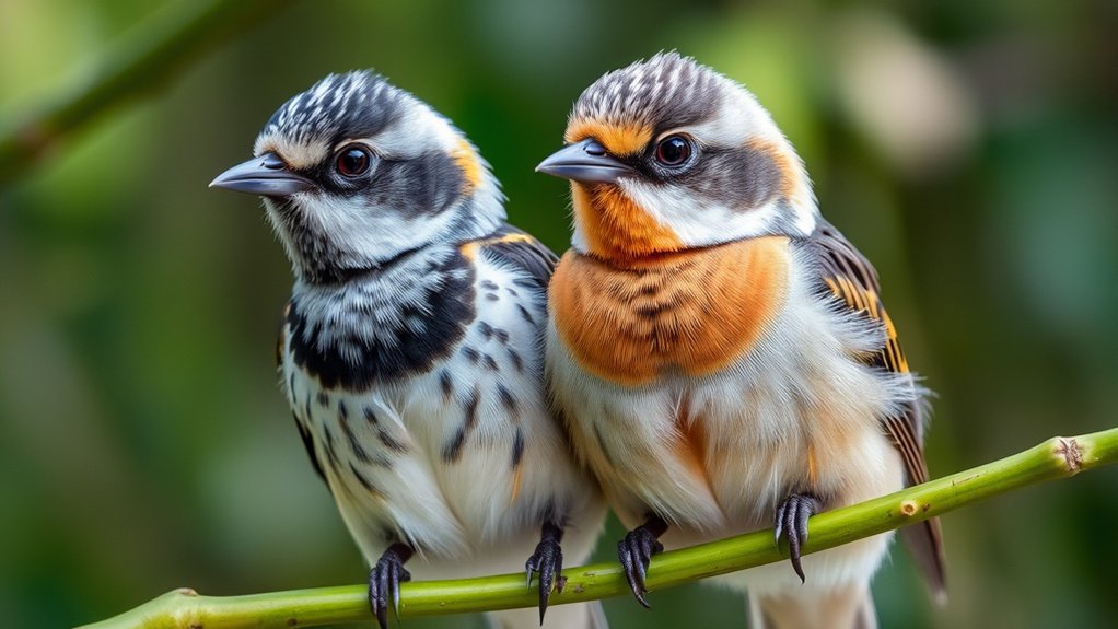 identifiable hybrid bird traits