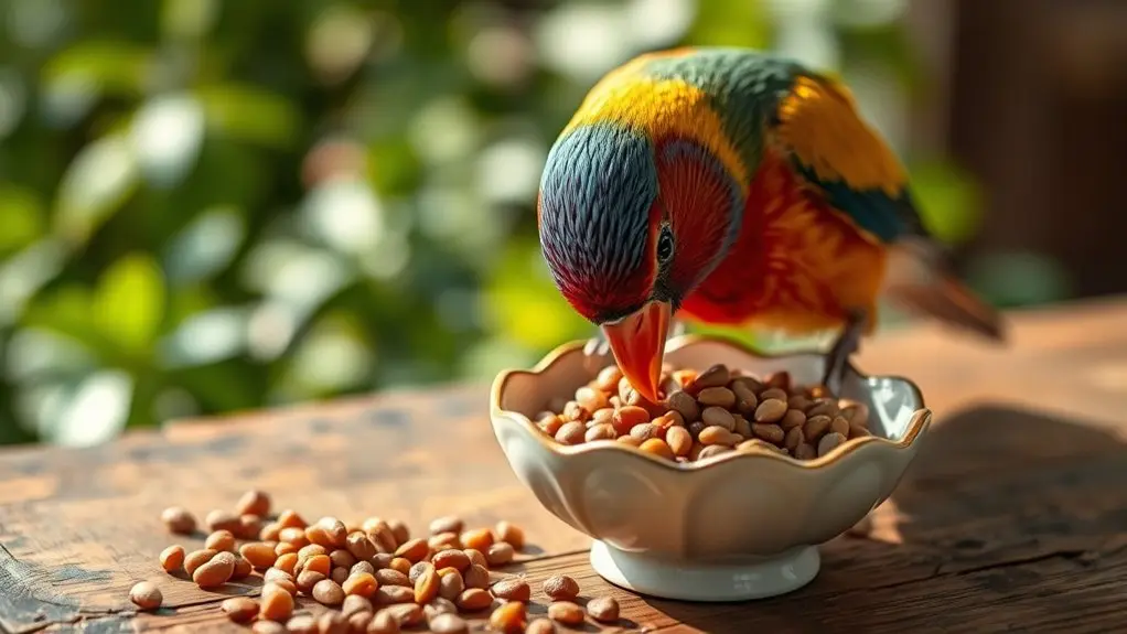 lentils boost bird health