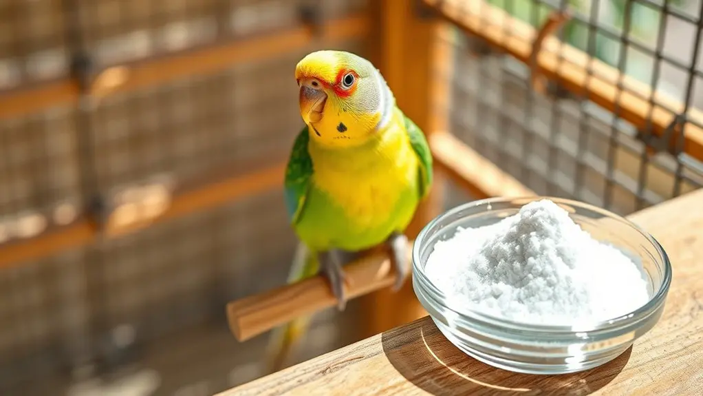 minimal safe baking soda
