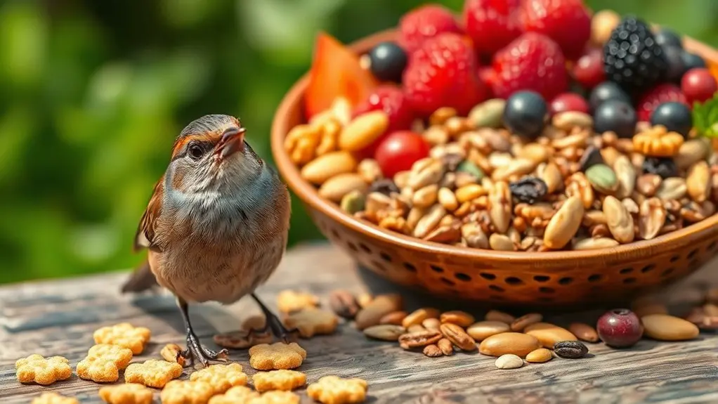 natural nutrition over biscuits
