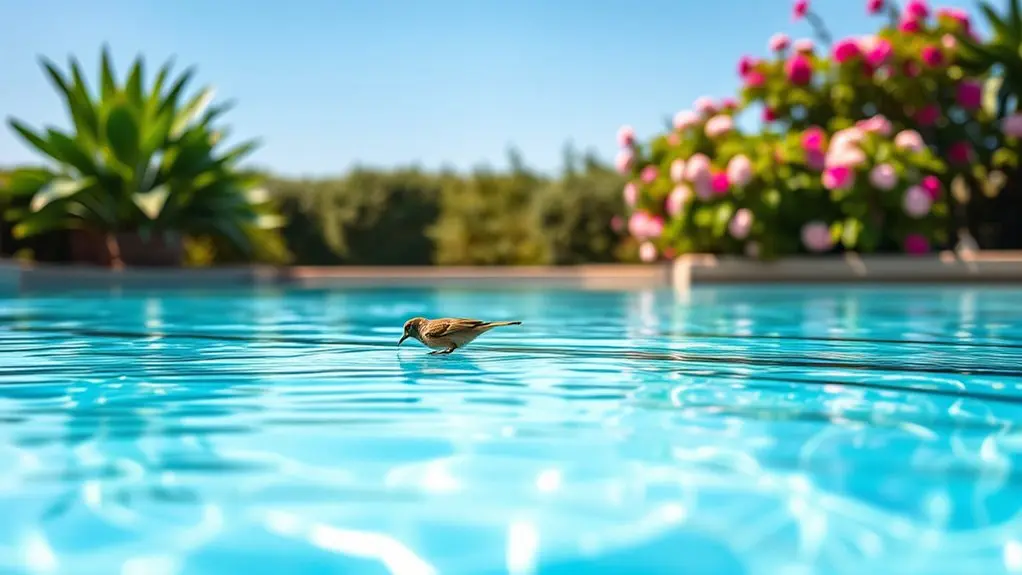 safe bird drinking water