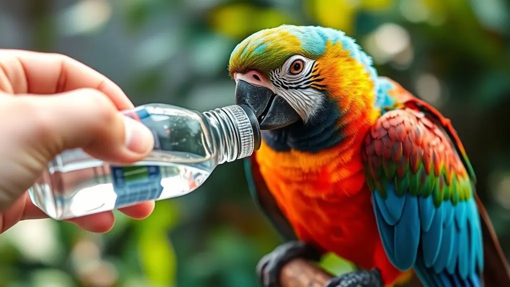safe bird water selection