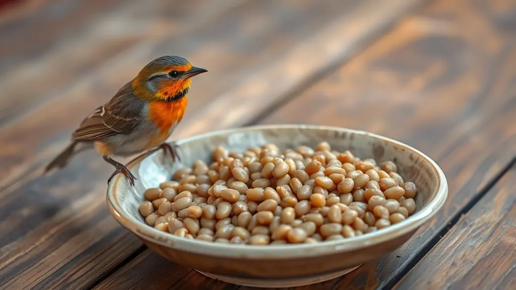 safe cooked plain lentils