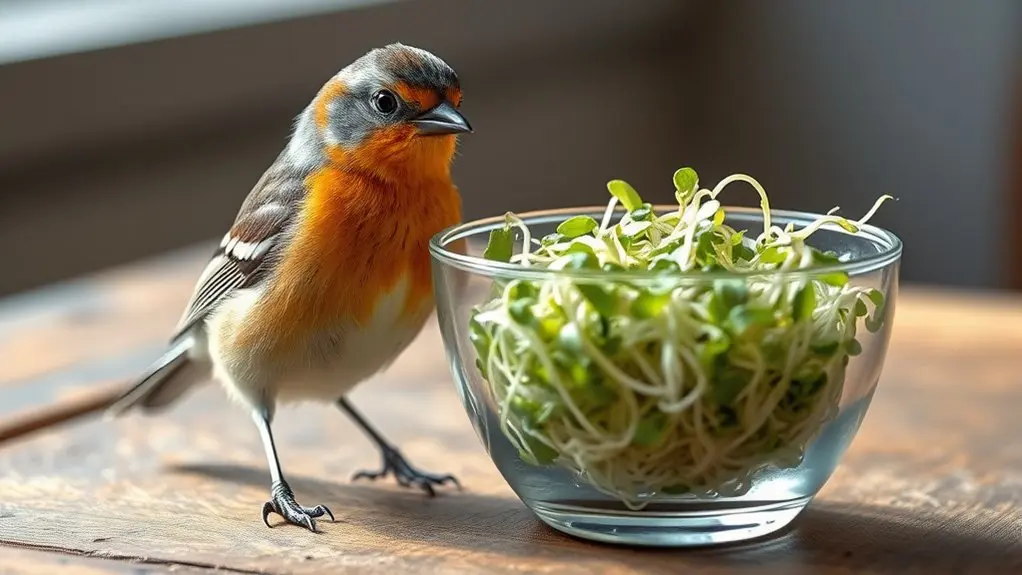 safe fresh washed sprouts