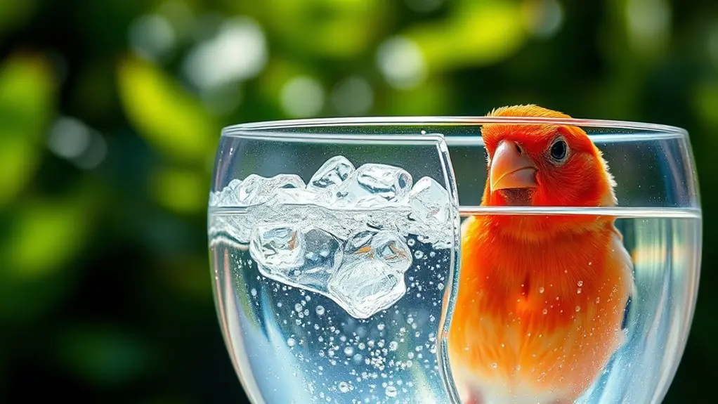 spring water reduces chemical exposure