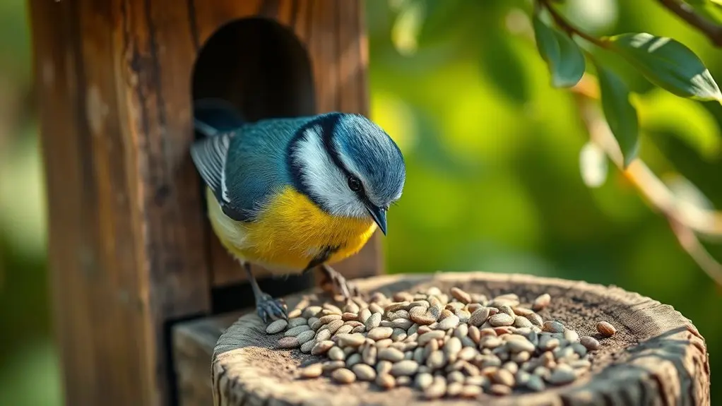 uk birds eat chia seeds