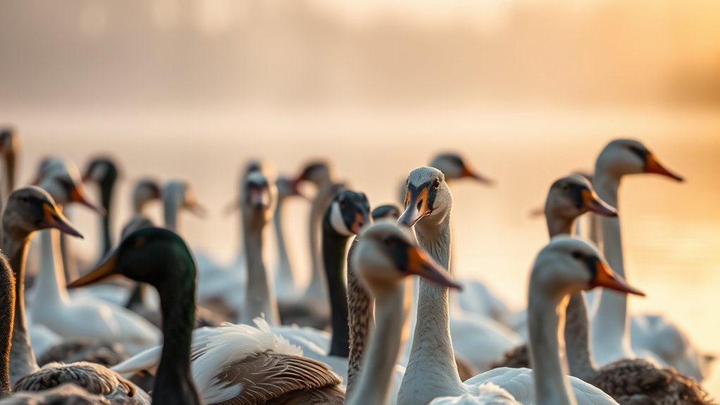 wild waterfowl spread bird flu