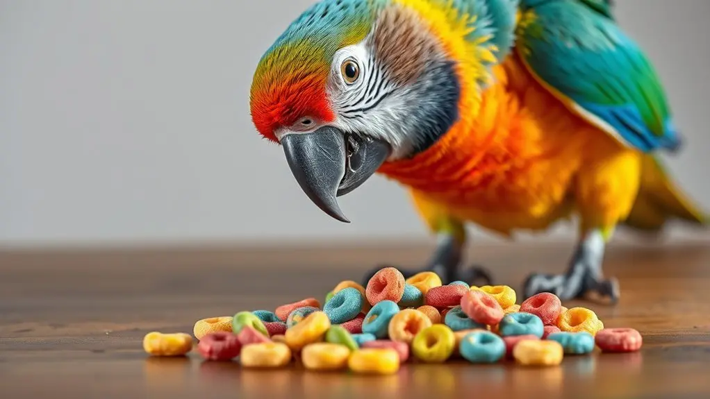 avoid artificial bird treats