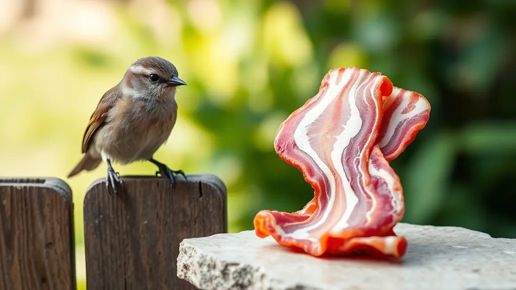 avoid raw bacon feeding