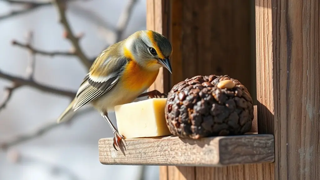 avoid suet in hot weather
