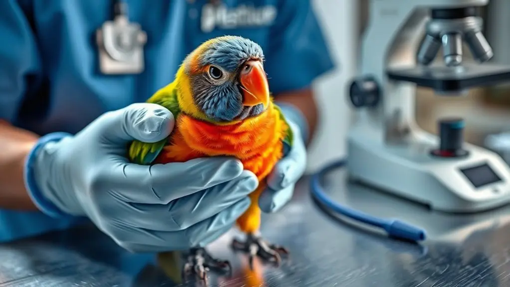 bird health diagnostic procedures