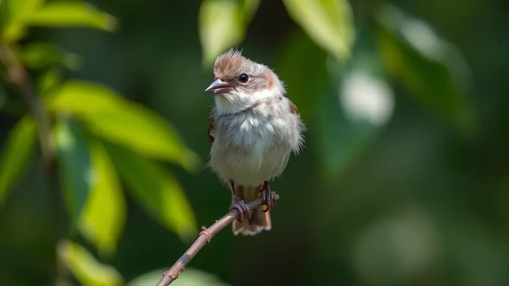 bird hiccups spasms and sounds