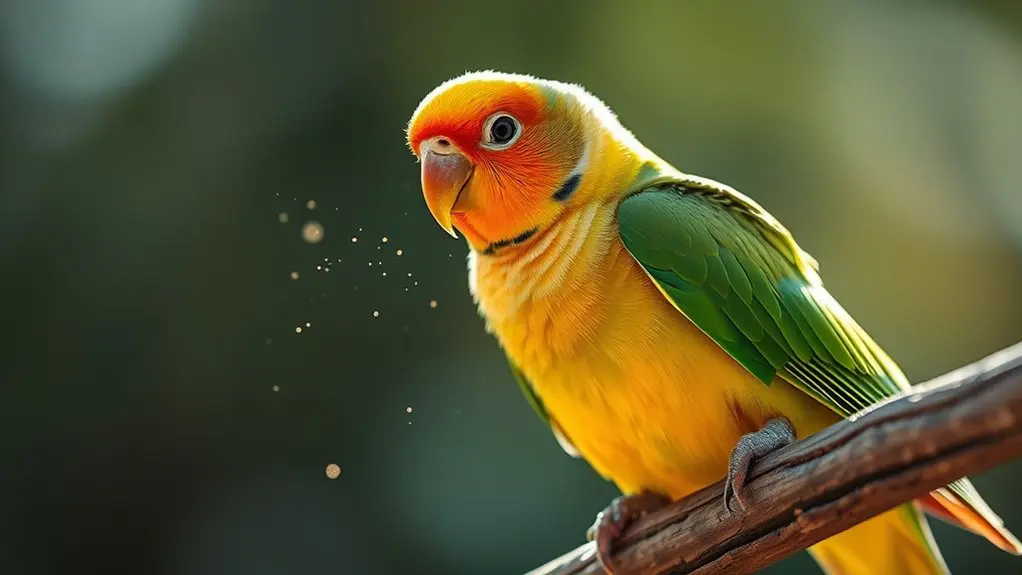 bird proteins cause airborne allergies