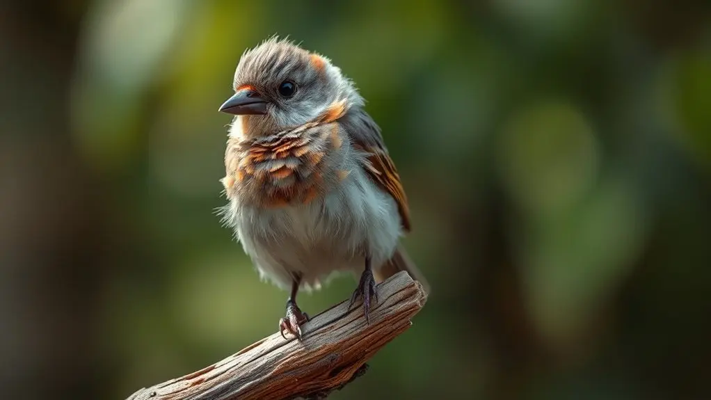 bird skin parasite infestation